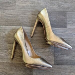 NWT Enzo Angiolini Bronze Kamrin Pump High Heel Size 7